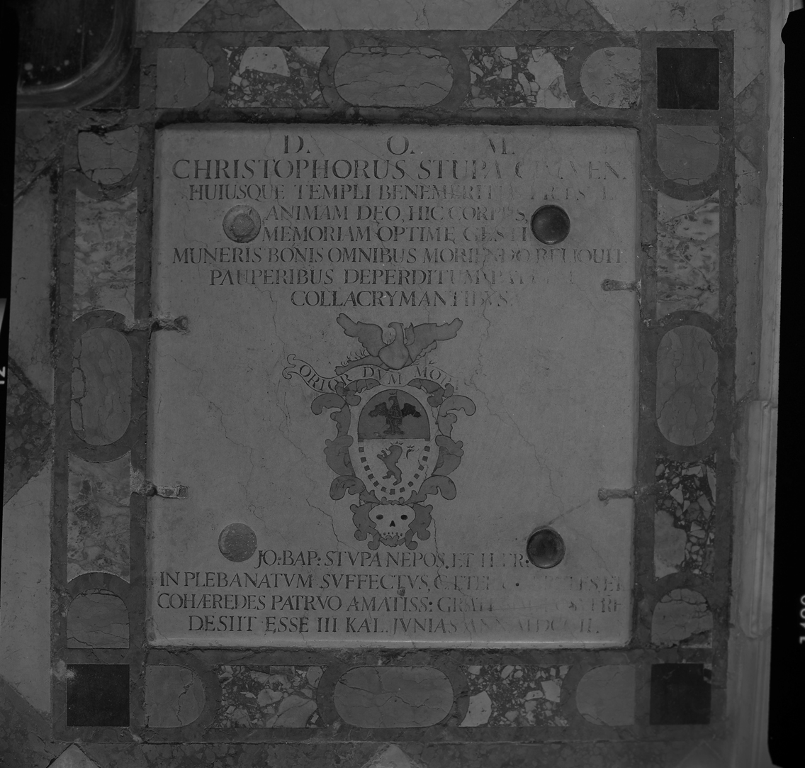 lapide - ambito veneto (sec. XVIII)