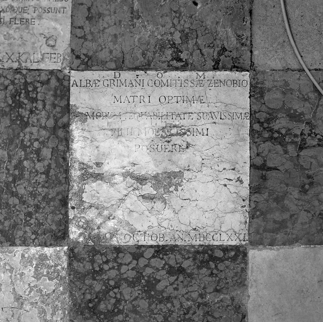 lapide - ambito veneto (sec. XVIII)