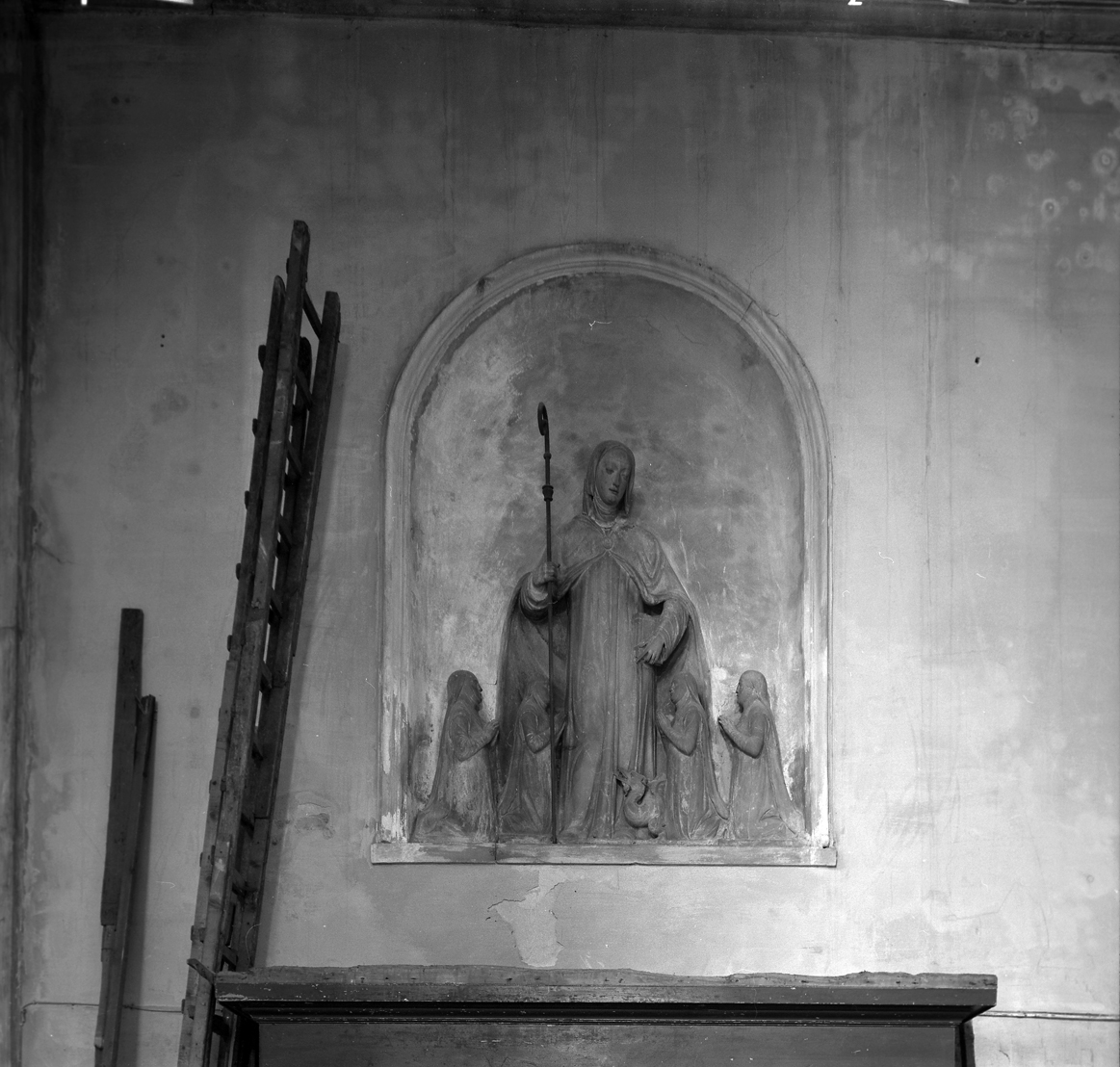 Santa Margherita da Cortona (rilievo) - ambito veneto (prima metà sec. XVI)