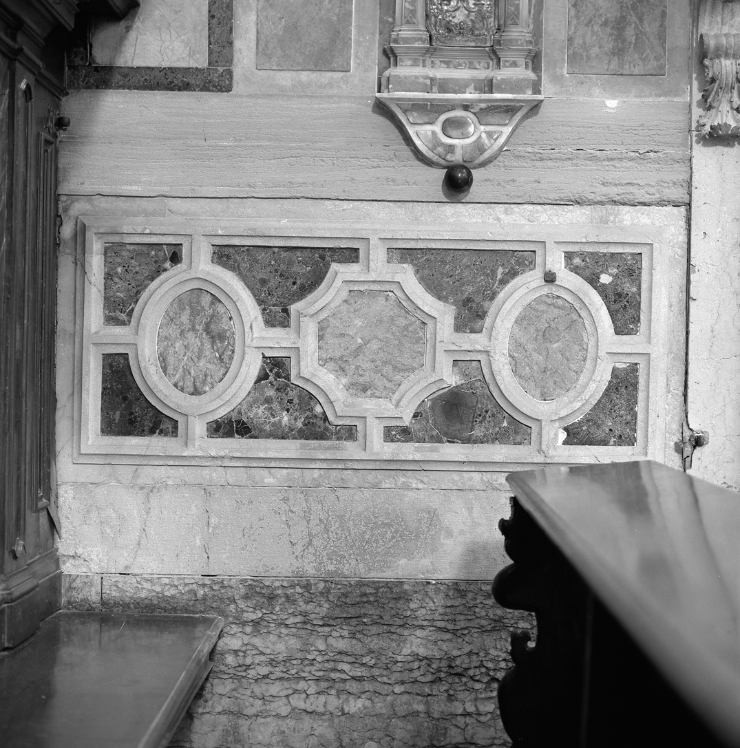 decorazione a intarsio - ambito veneto (prima metà sec. XVII)