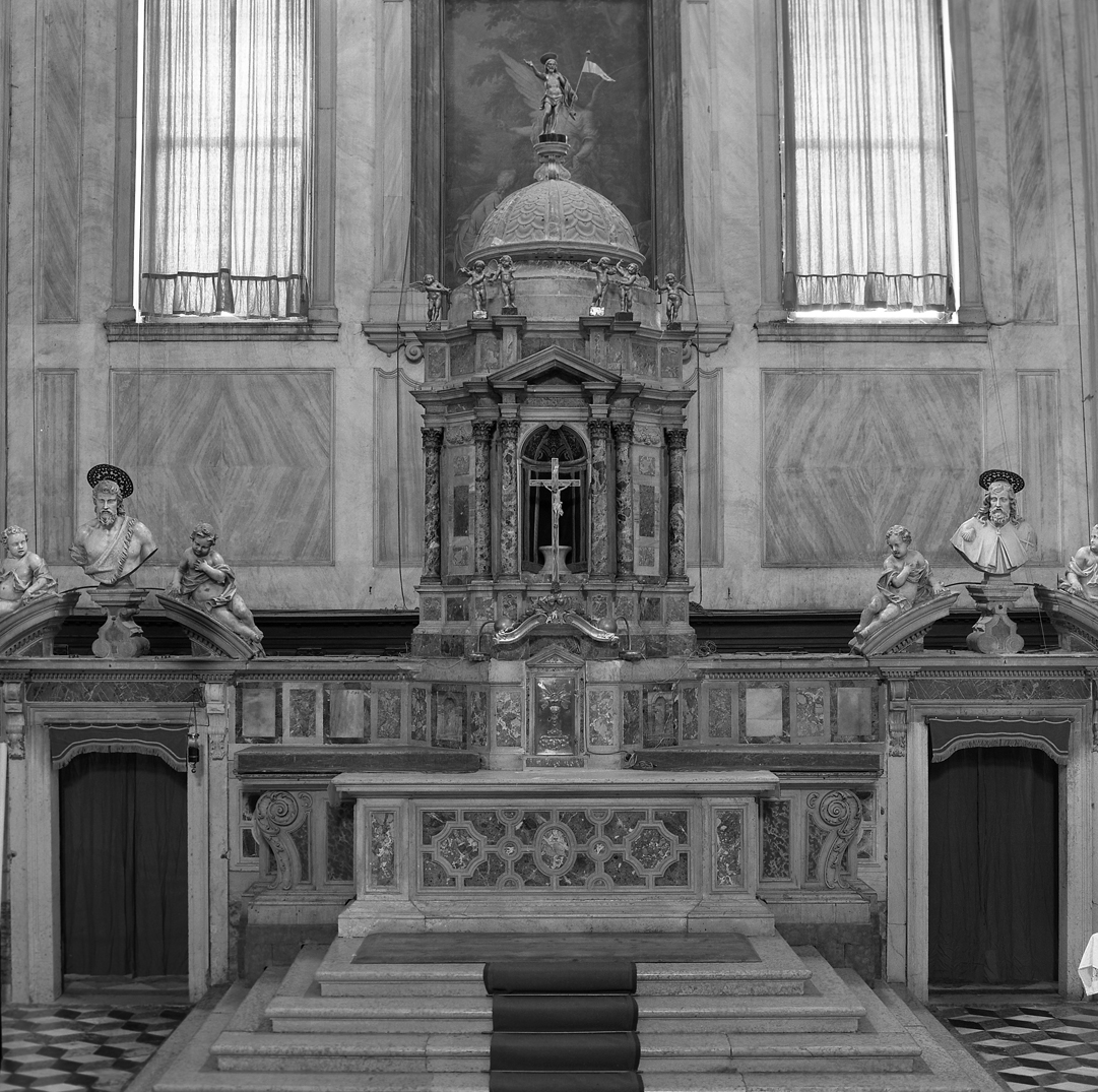altare maggiore - ambito veneto (prima metà sec. XVII)
