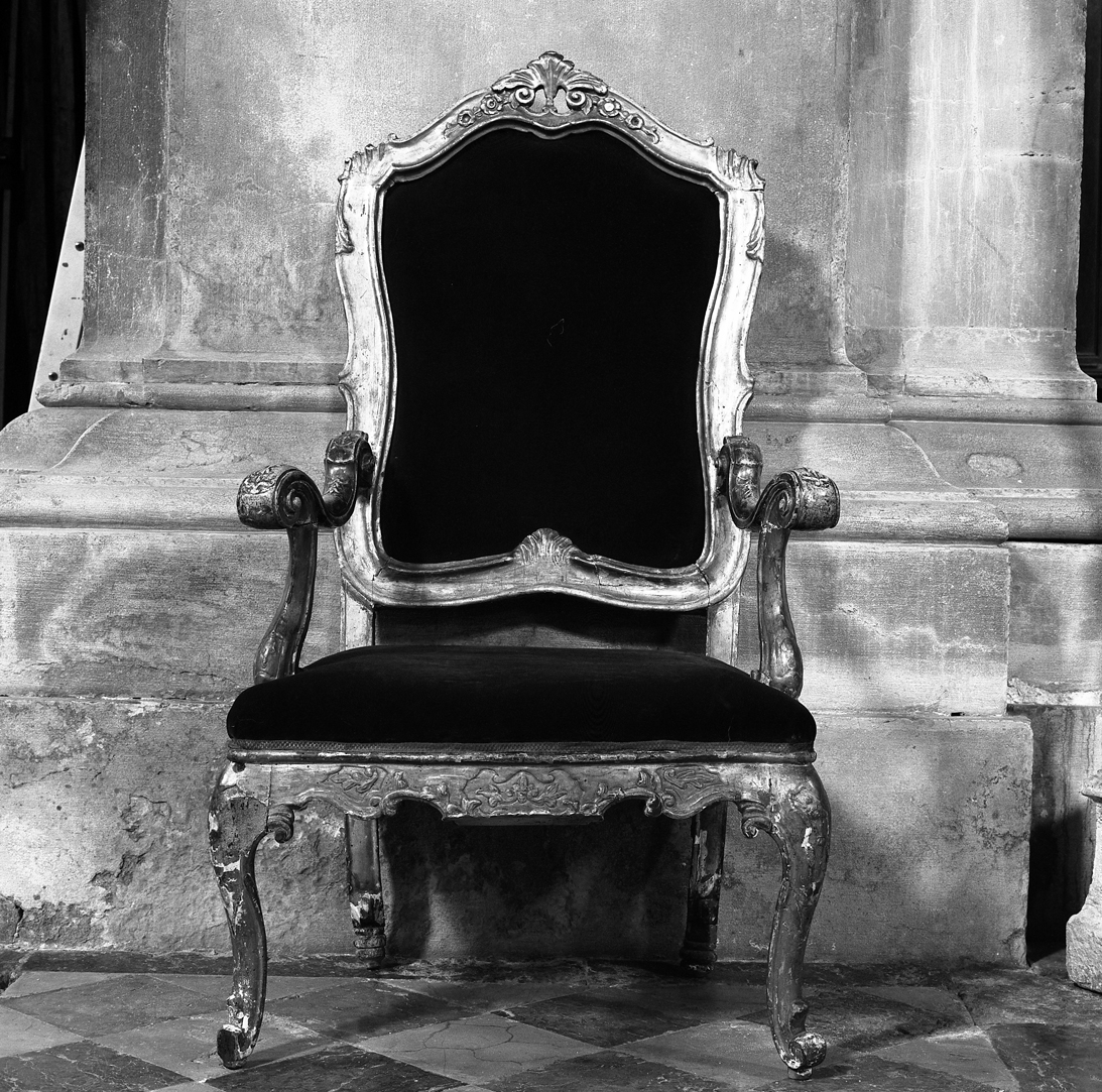 poltrona - ambito veneto (sec. XVIII)