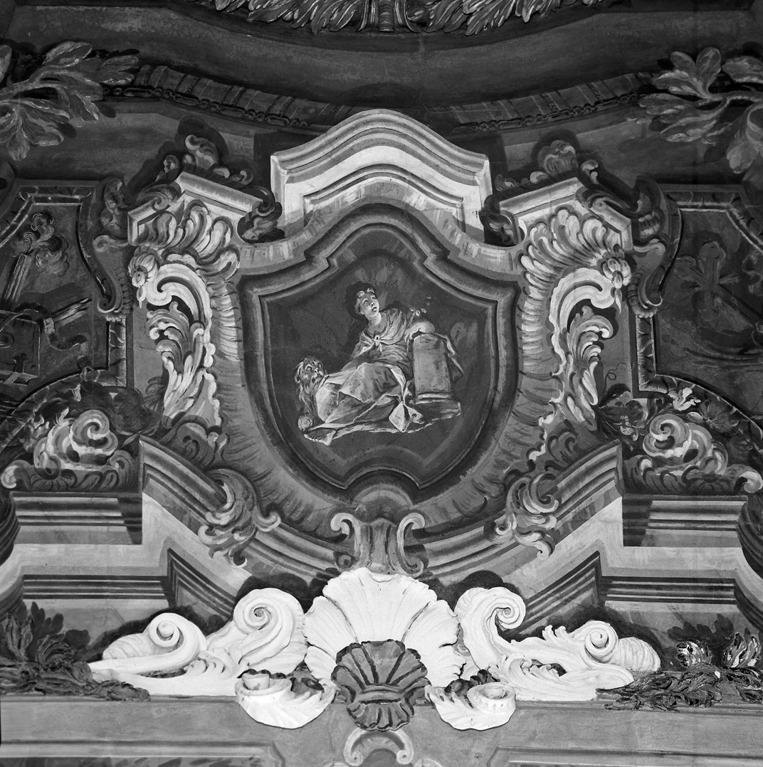 allegoria della Fortezza (dipinto, elemento d'insieme) di Fontebasso Francesco (metà sec. XVIII)