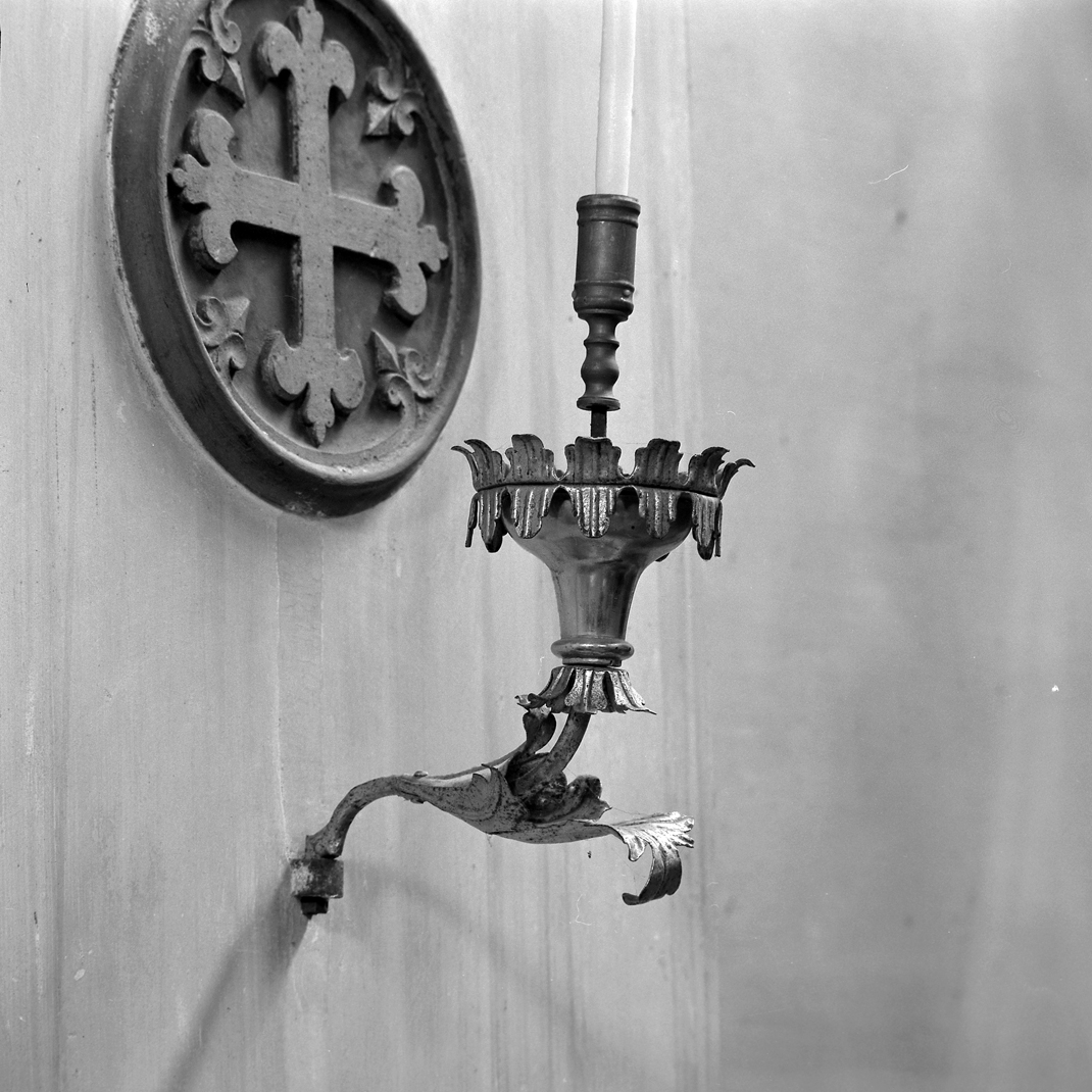 candeliere - ambito veneto (secc. XVII/ XVIII)