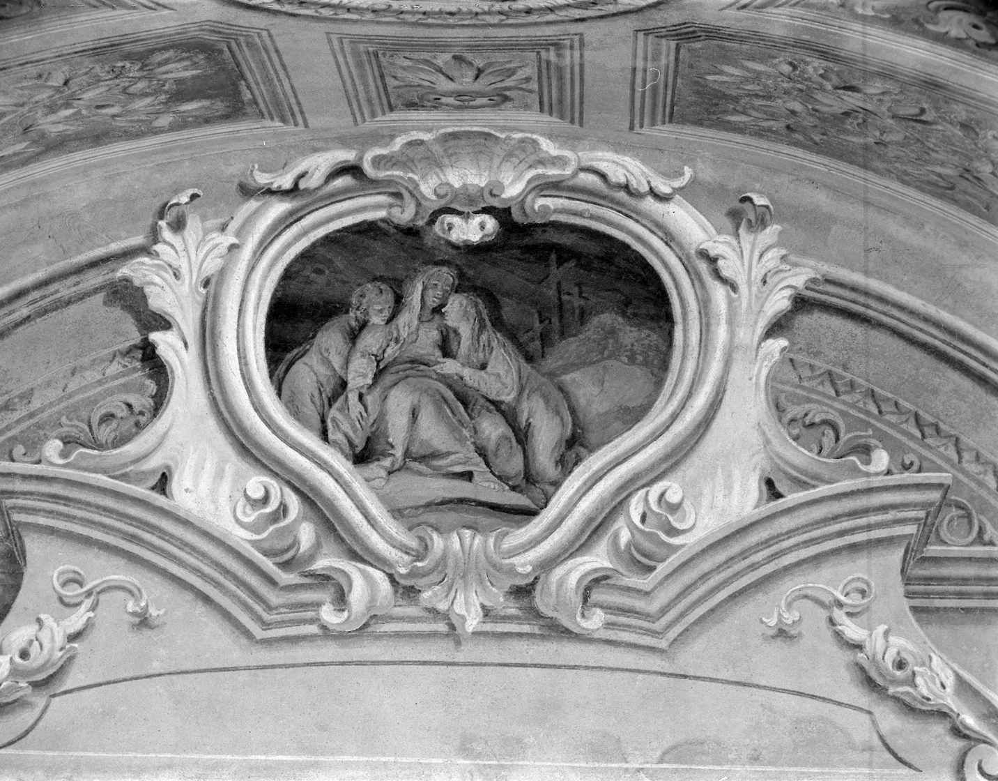 Madonna Addolorata (dipinto, elemento d'insieme) di Fontebasso Francesco (metà sec. XVIII)