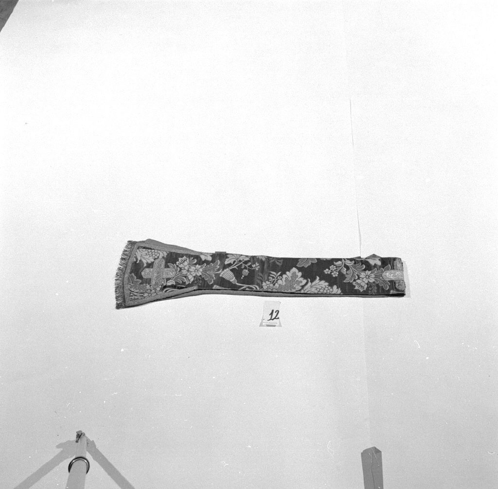 stola - manifattura italiana (seconda metà sec. XIX)