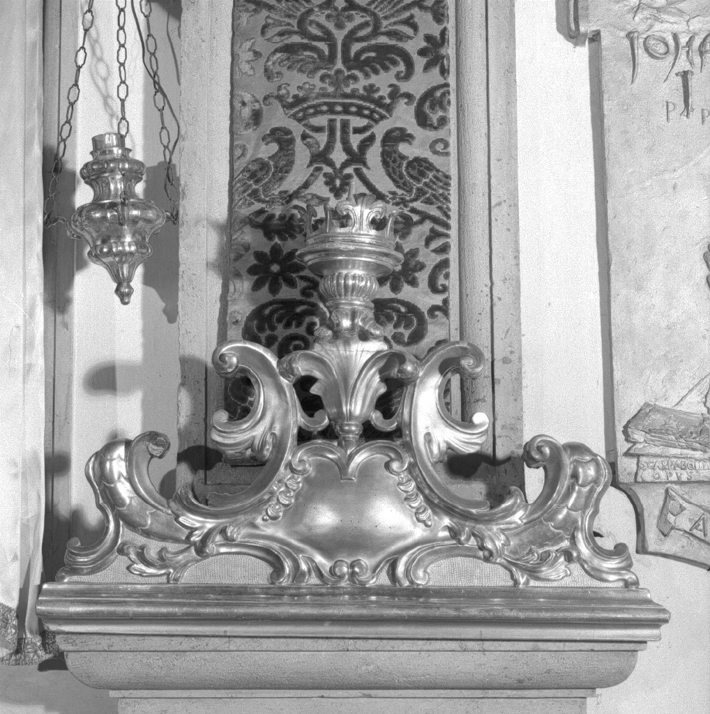 candelabro - ambito veneziano (sec. XVIII)