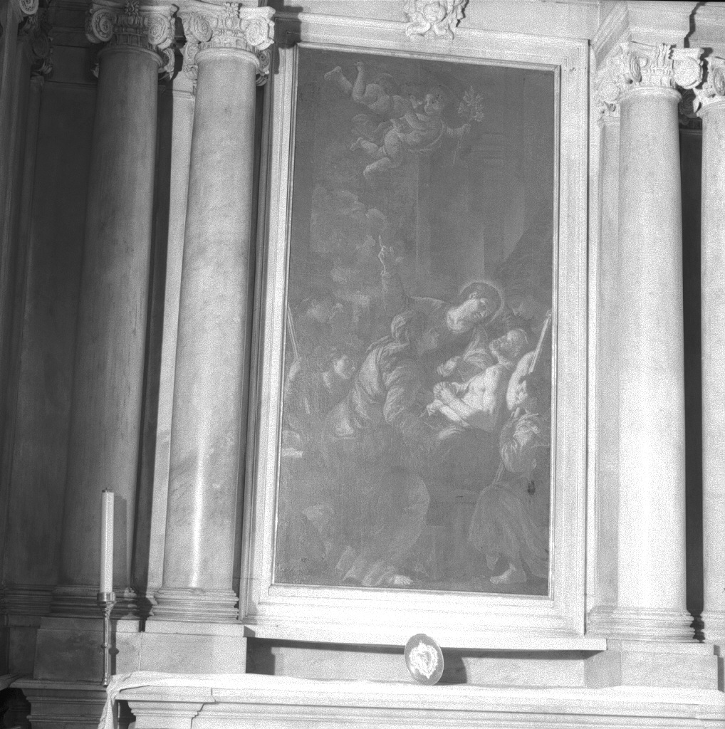 morte di San Giuseppe (pala d'altare) di Loth Johann Carl (seconda metà sec. XVII)