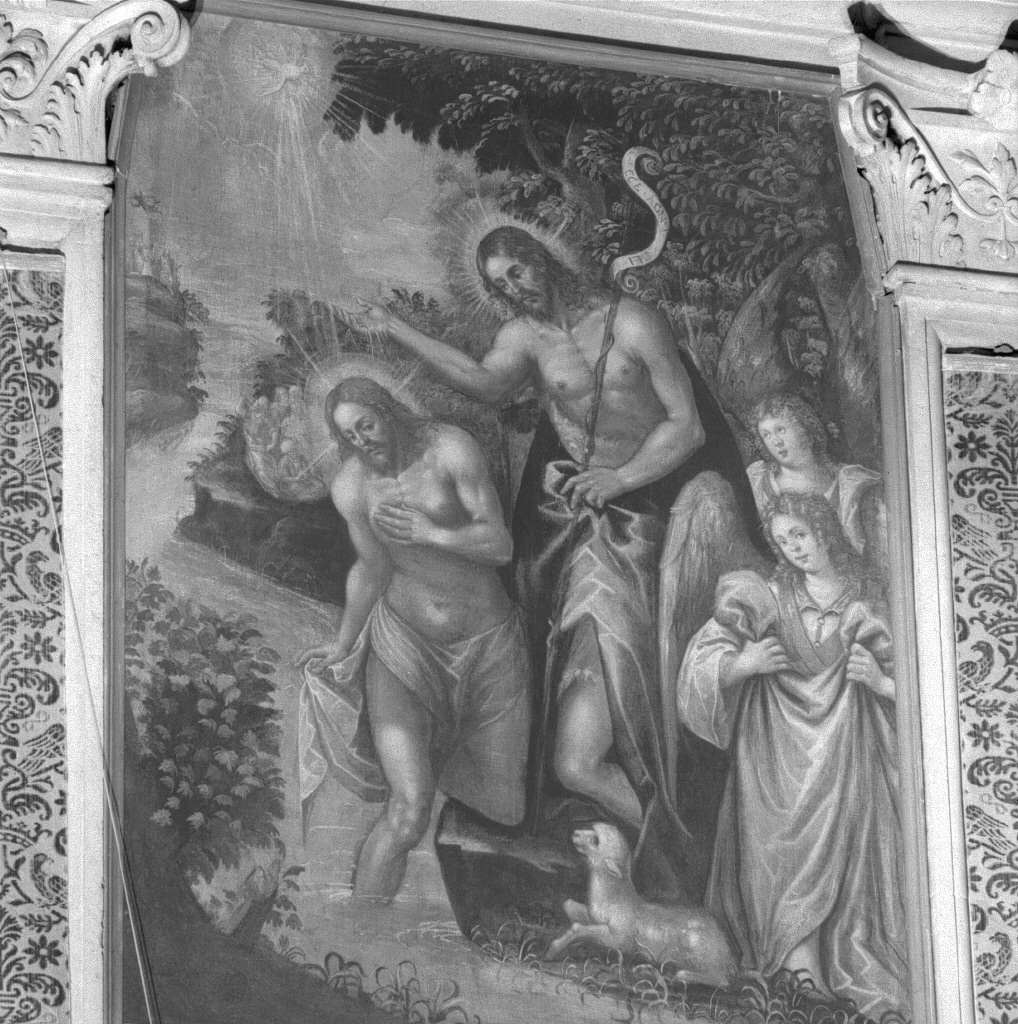 battesimo di Cristo (dipinto) - ambito veneziano (prima metà sec. XVII)