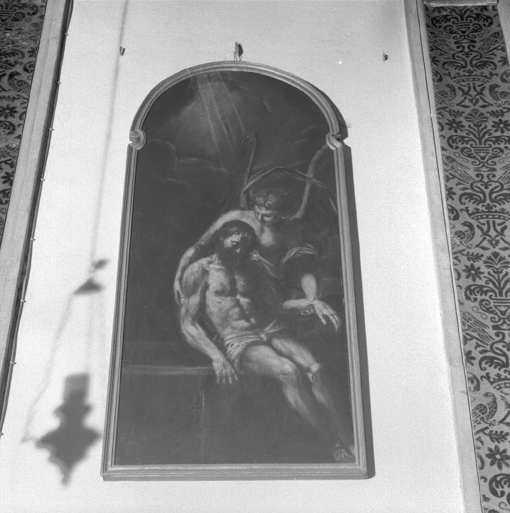 Cristo in pietà (dipinto) - ambito veneziano (seconda metà sec. XVII)