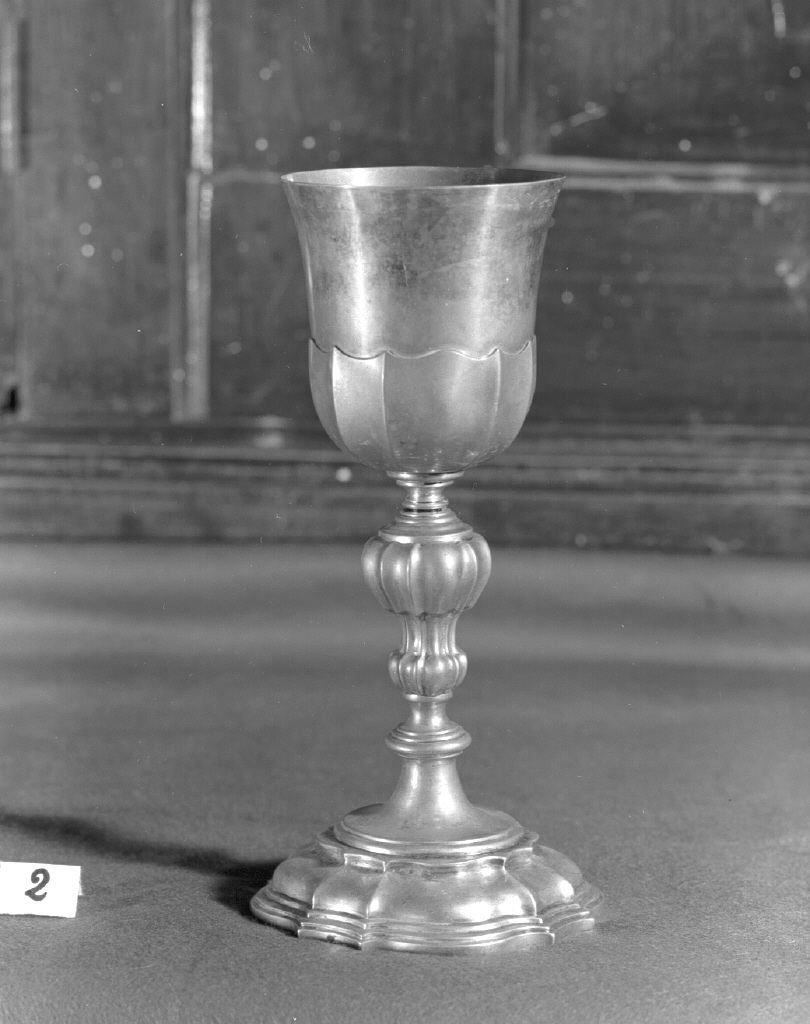 calice - bottega veneziana (seconda metà sec. XVIII)