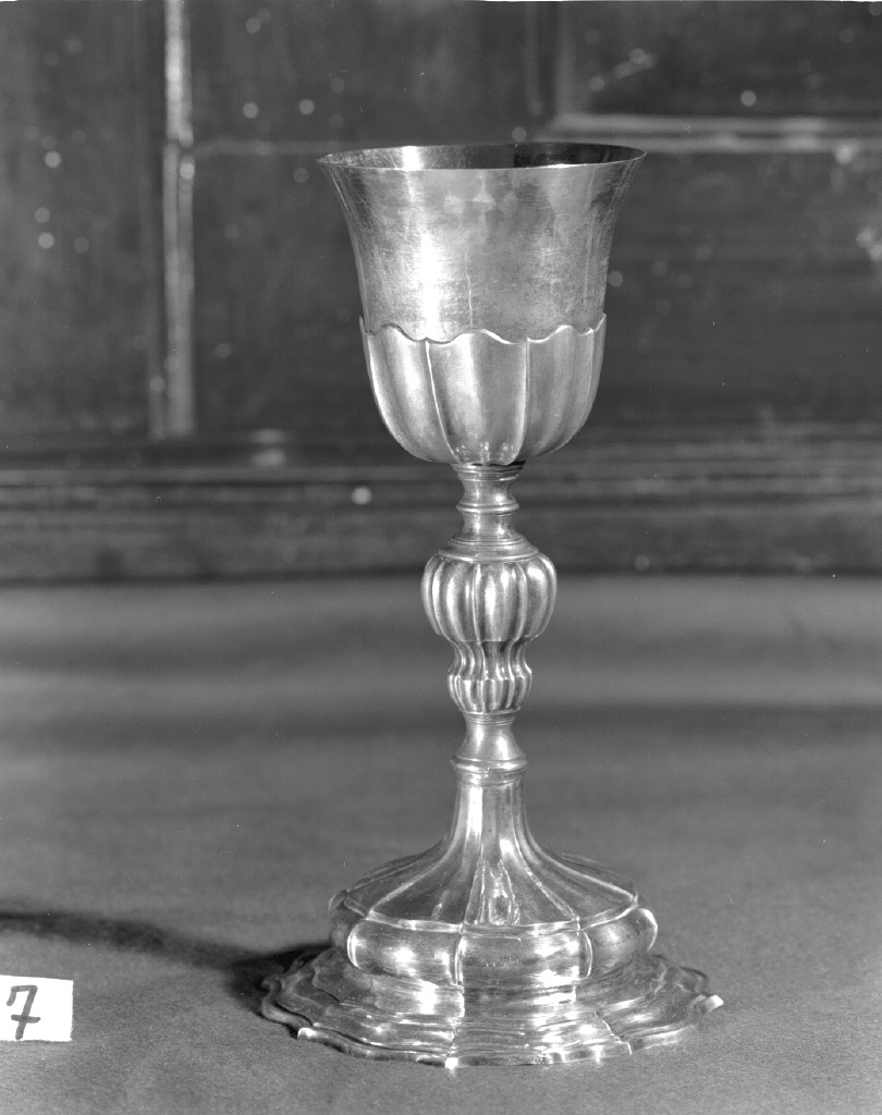 calice - bottega veneziana (seconda metà sec. XVIII)