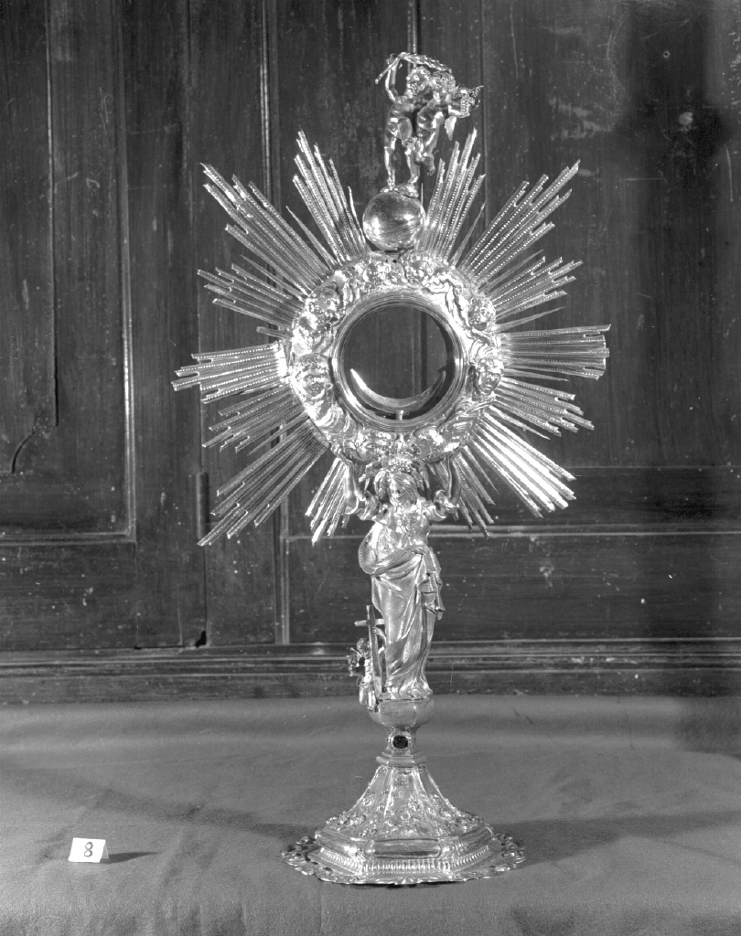 ostensorio - bottega veneziana (prima metà sec. XVIII)