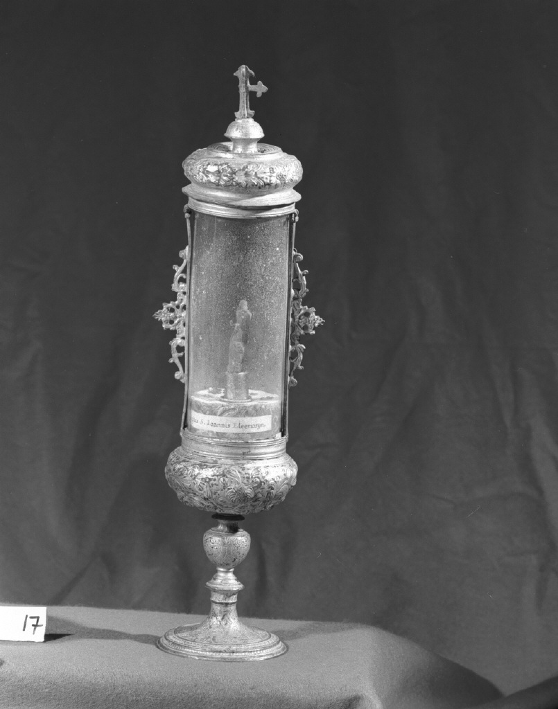 fiala di pellegrinaggio - bottega veneta (secc. XVI/ XVII)