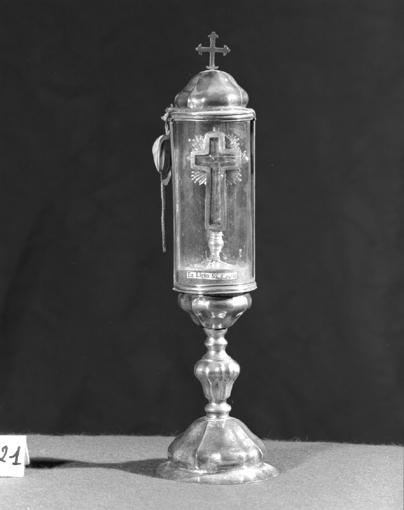 fiala di pellegrinaggio - bottega veneziana (seconda metà sec. XVIII)