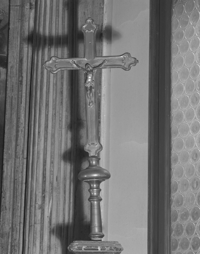 croce processionale - bottega veneta (sec. XIX)