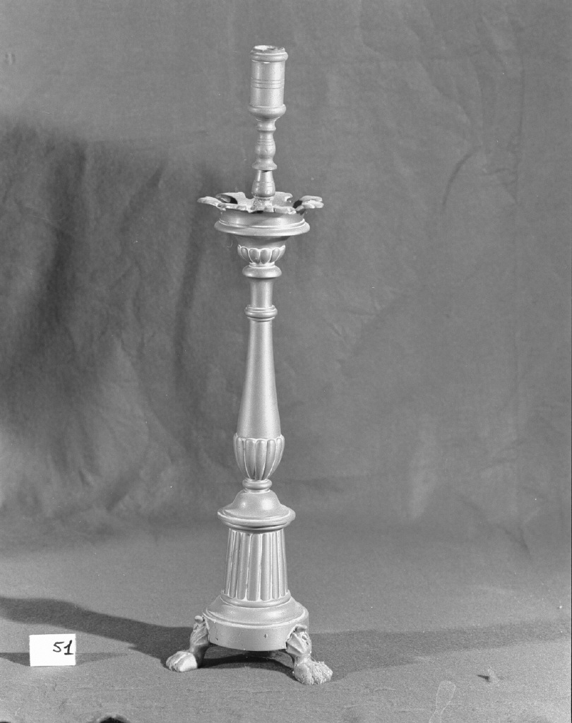 candelabro, serie - bottega veneta (sec. XIX)