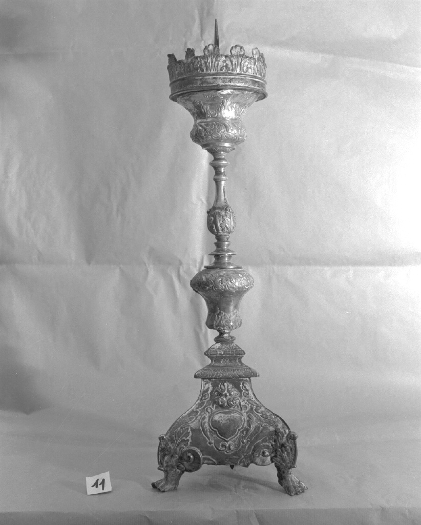 candelabro - bottega veneziana (sec. XVIII)