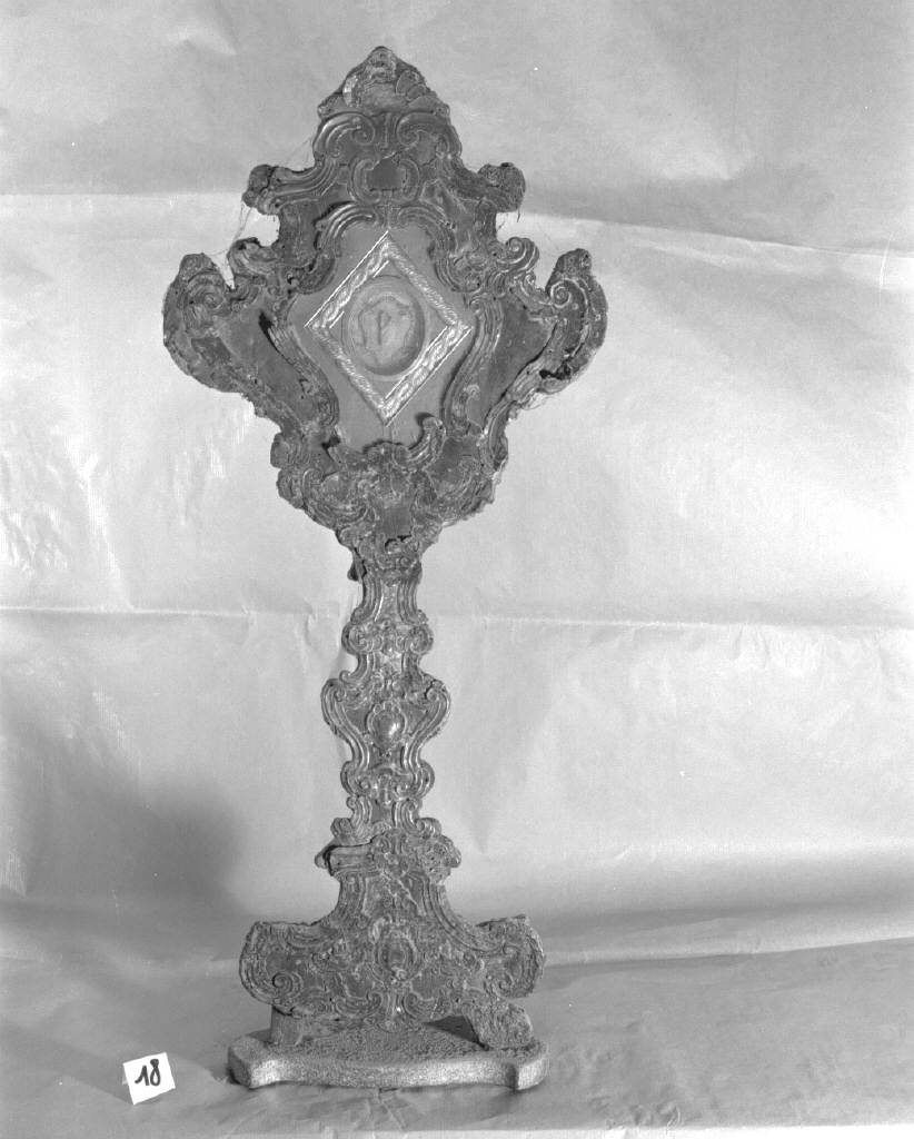 reliquiario - a ostensorio - bottega veneziana (seconda metà sec. XVIII)