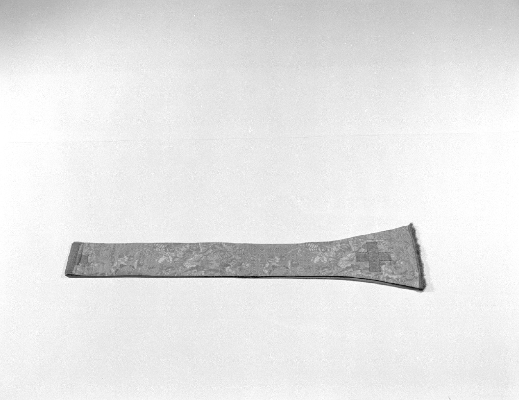 stola - manifattura italiana (fine/inizio secc. XVIII/ XIX)