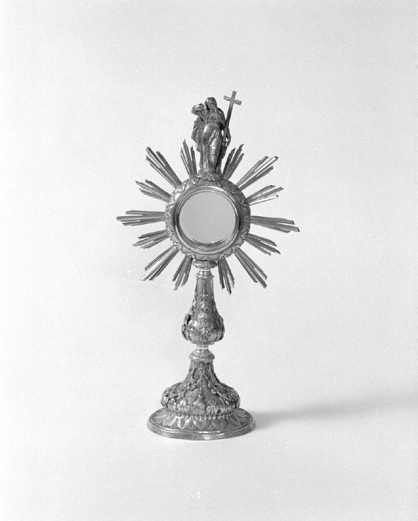 reliquiario - a ostensorio - manifattura veneziana (prima metà sec. XVIII)