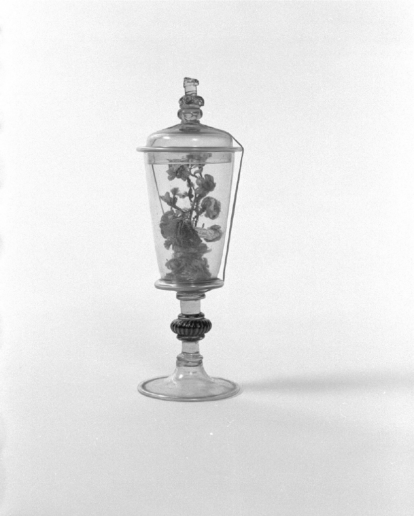 reliquiario - a vaso - manifattura veneziana (sec. XIX)