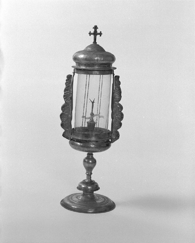 fiala di pellegrinaggio - manifattura veneziana (prima metà sec. XVII)