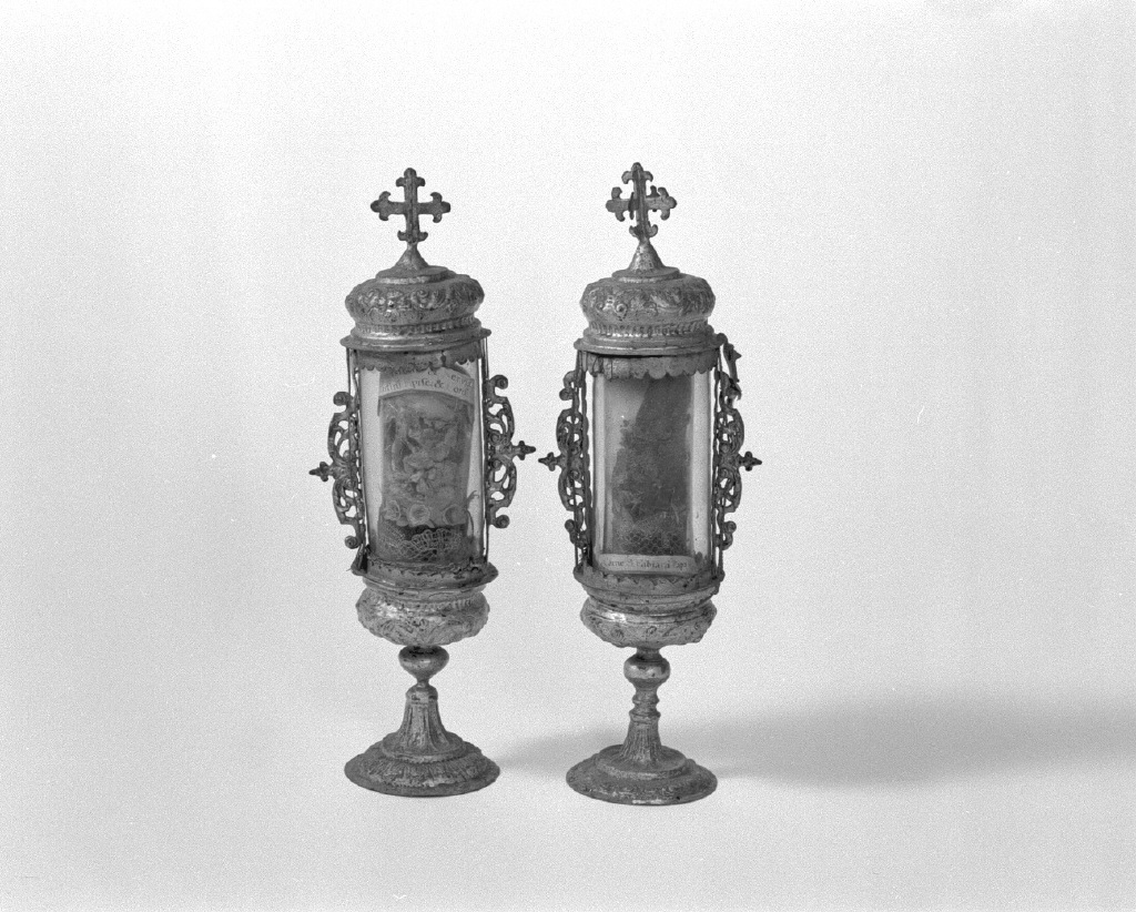 fiala di pellegrinaggio - manifattura veneziana (sec. XVII)