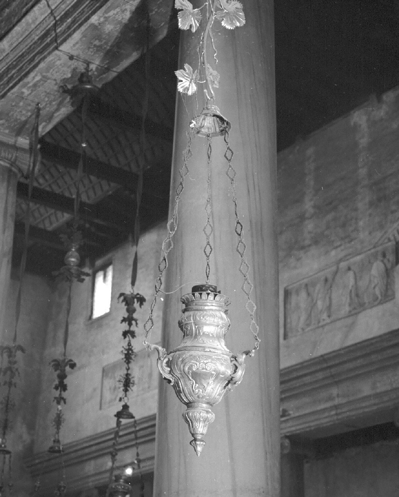 lampada pensile - bottega veneta (seconda metà sec. XVIII)