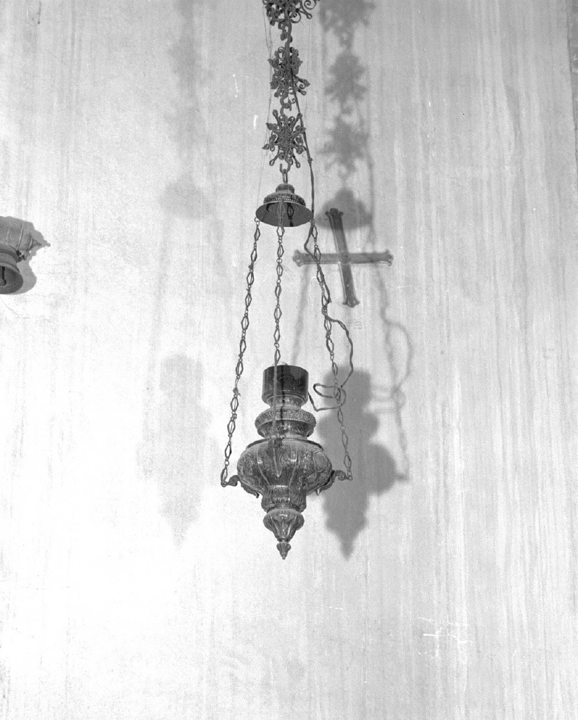 lampada pensile - bottega veneziana (sec. XVIII)