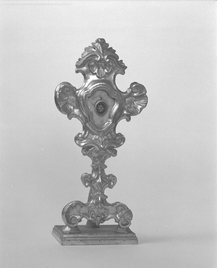 reliquiario - a ostensorio - bottega veneta (seconda metà sec. XVIII)