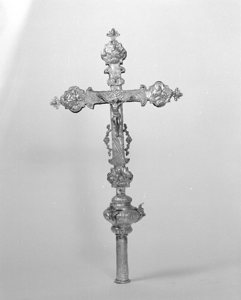 croce processionale - bottega veneta (sec. XVII)