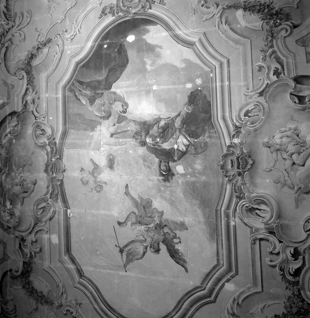 scena mitologica (dipinto, elemento d'insieme) - bottega veneta (sec. XIX)