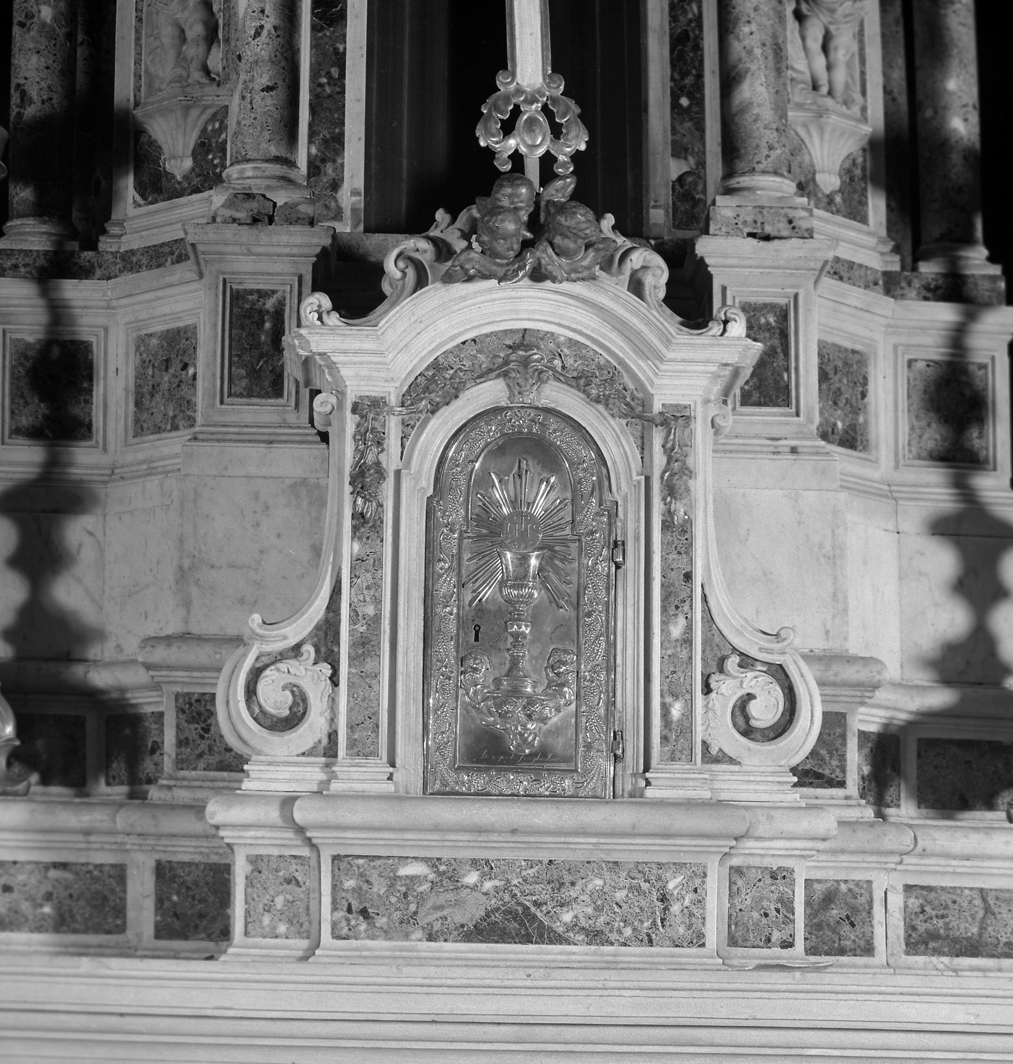 tabernacolo, elemento d'insieme - bottega veneziana (sec. XVIII)