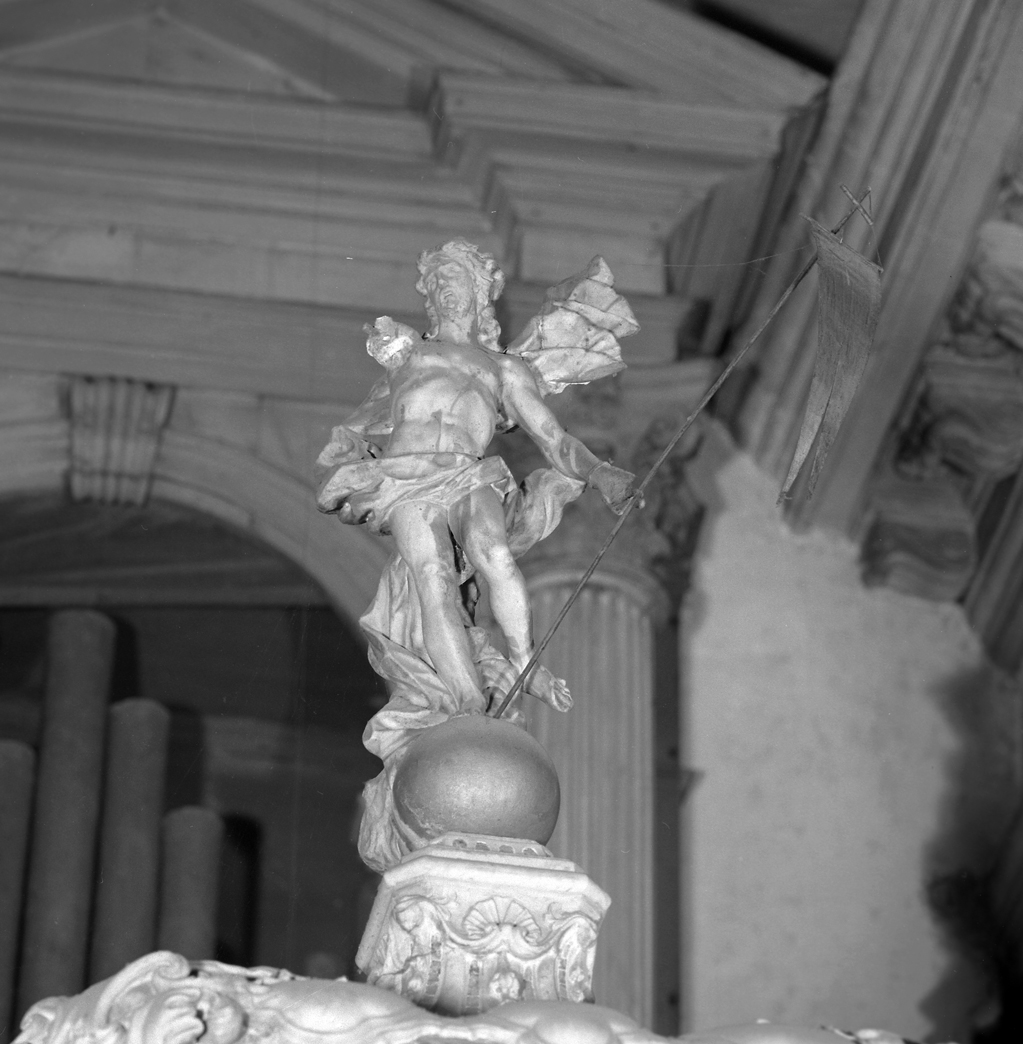 Cristo redentore (statua, elemento d'insieme) - bottega veneta (sec. XVIII)