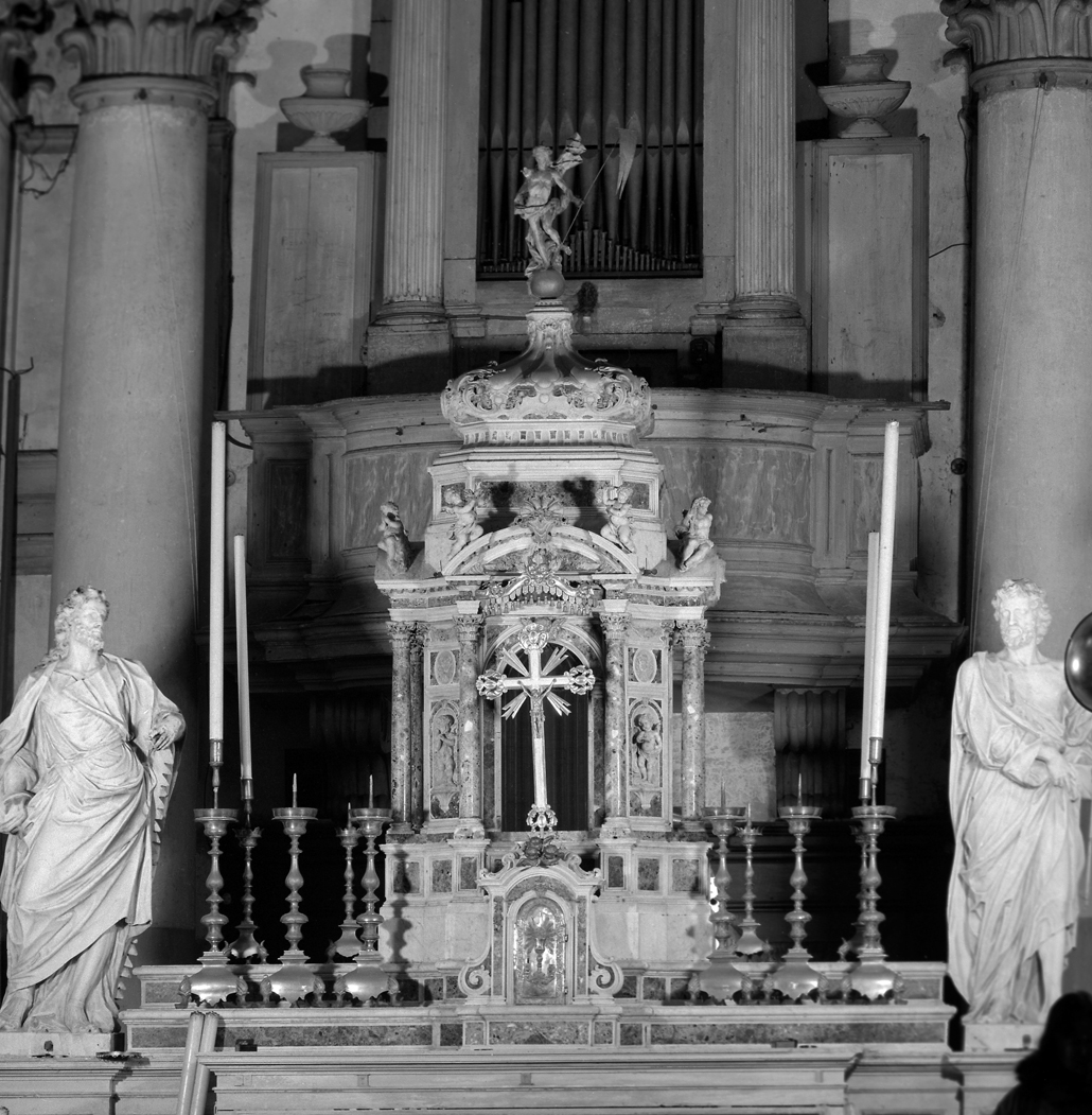 espositorio eucaristico, elemento d'insieme - bottega veneziana (sec. XVIII)