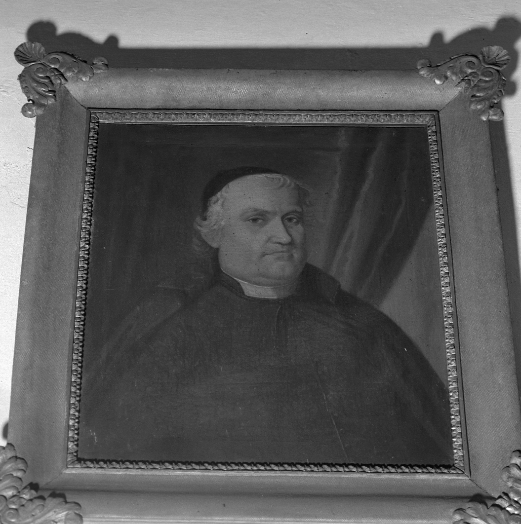 ritratto a mezza figura di prelato (dipinto) - ambito veneto (sec. XVII)