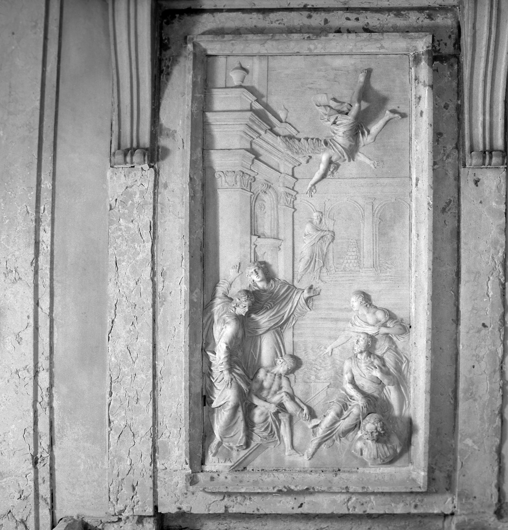 piscina probatica (rilievo) di Marchiori Giovanni (sec. XVIII)