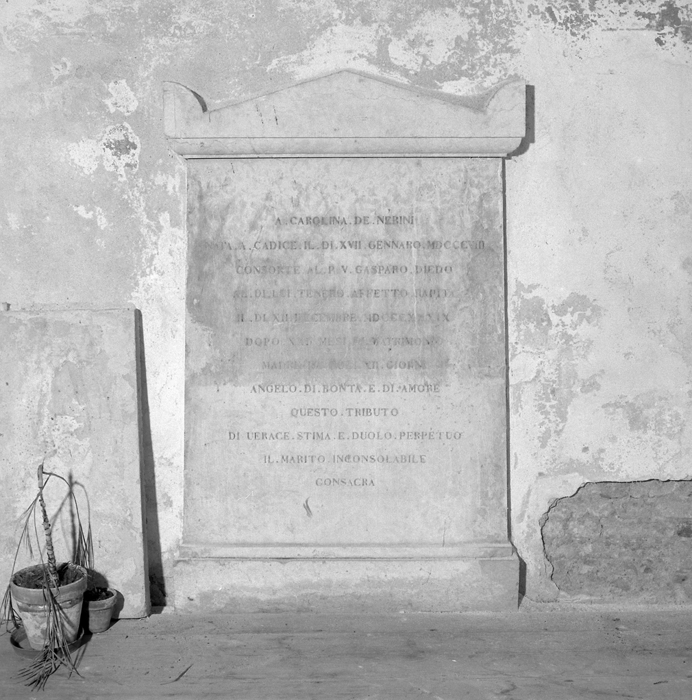 lapide - bottega veneziana (sec. XIX)