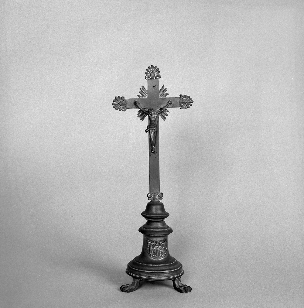 Cristo crocifisso (croce d'altare) - bottega veneta (secc. XVIII/ XIX)