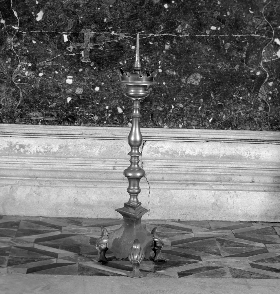 candeliere - bottega veneta (sec. XVIII)