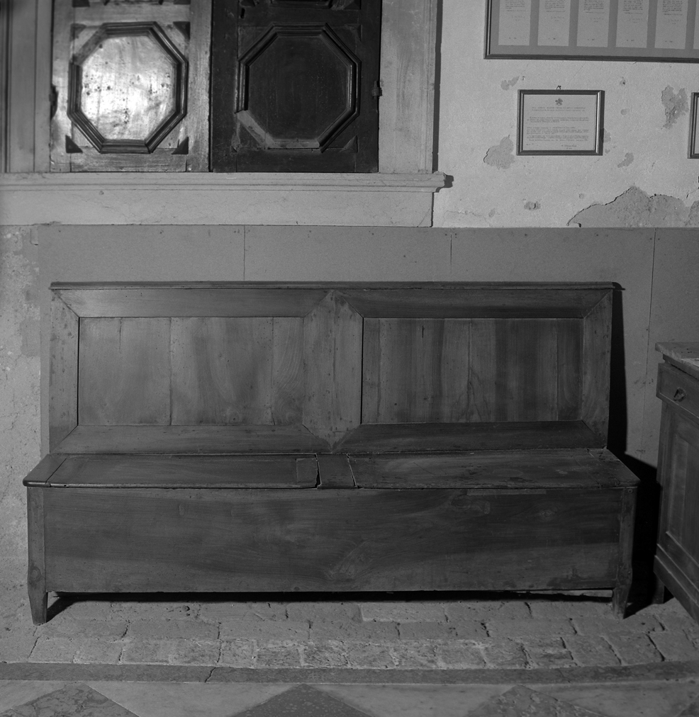 cassapanca - bottega veneta (secc. XVIII/ XIX)