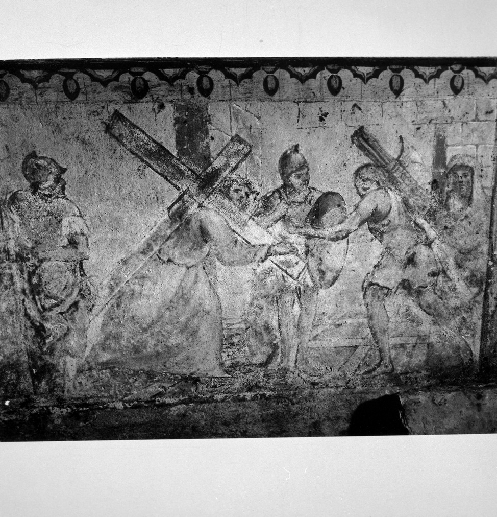 stazione II: Gesù caricato della croce (dipinto) - bottega veneta (sec. XVIII)