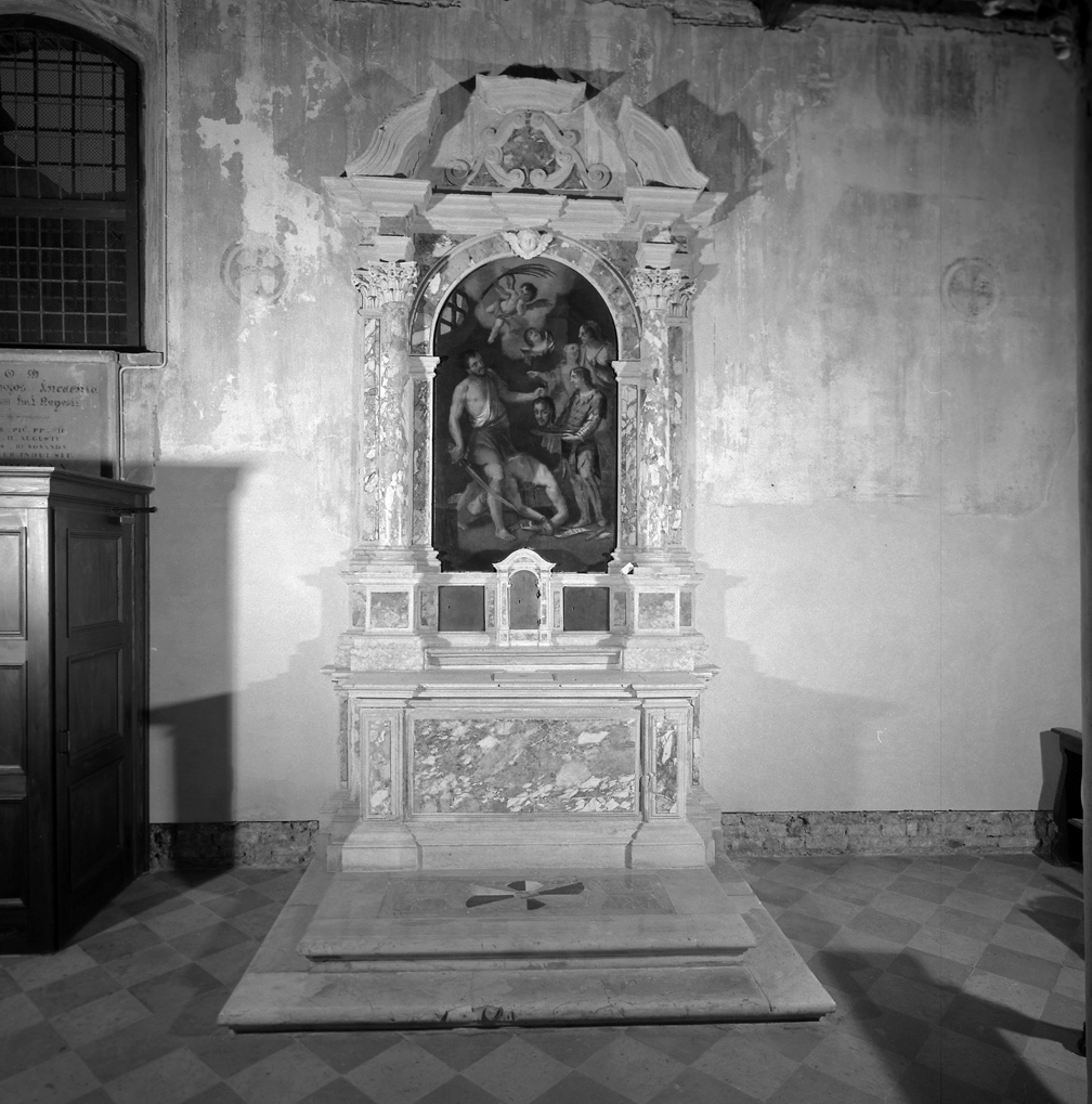 altare, insieme - bottega veneziana (sec. XVII)