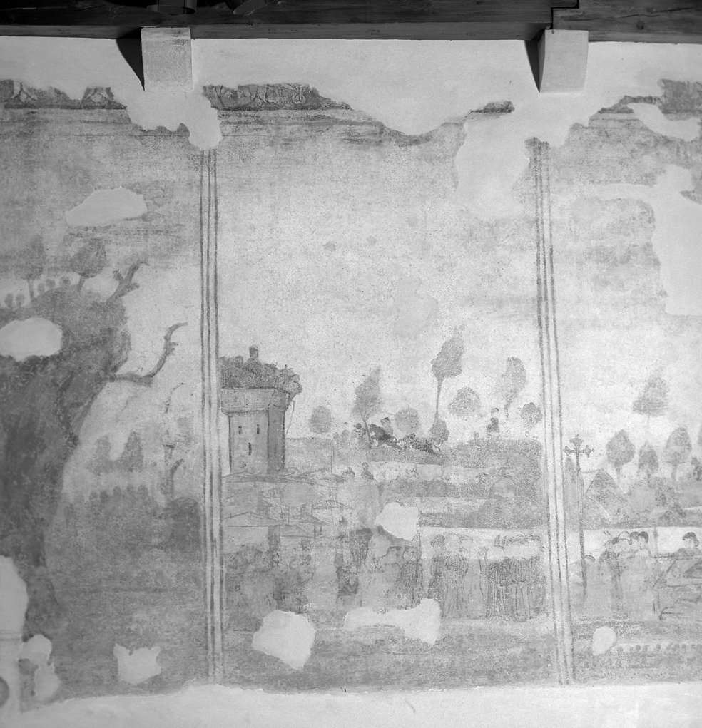 paesaggio (dipinto) - bottega veneta (secc. XIV/ XV)