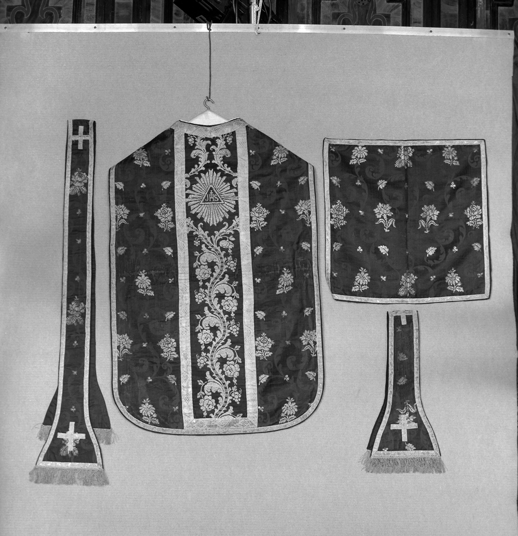 paramento liturgico, insieme - manifattura veneta (sec. XIX)