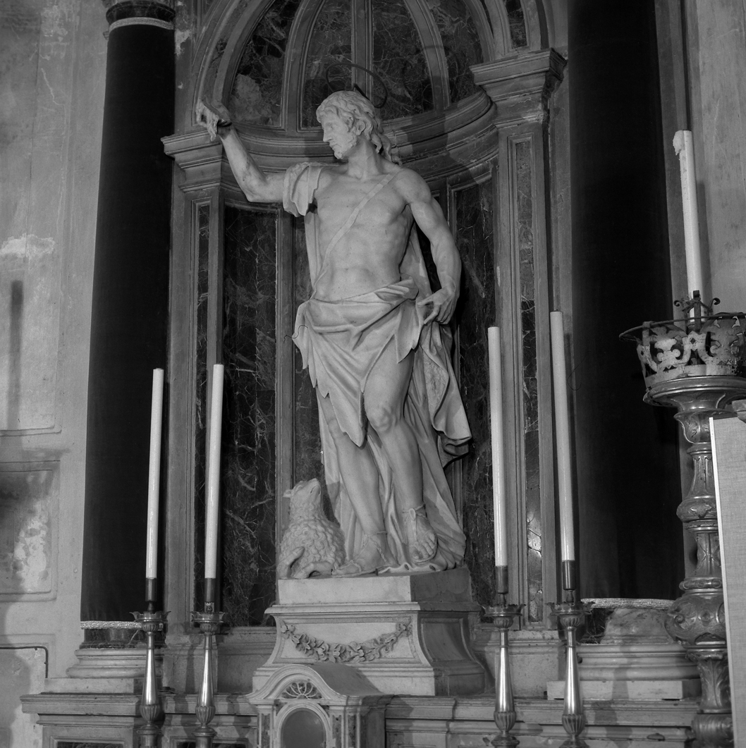 San Giovanni Battista (statua) di Susali Gaetano (sec. XVIII)