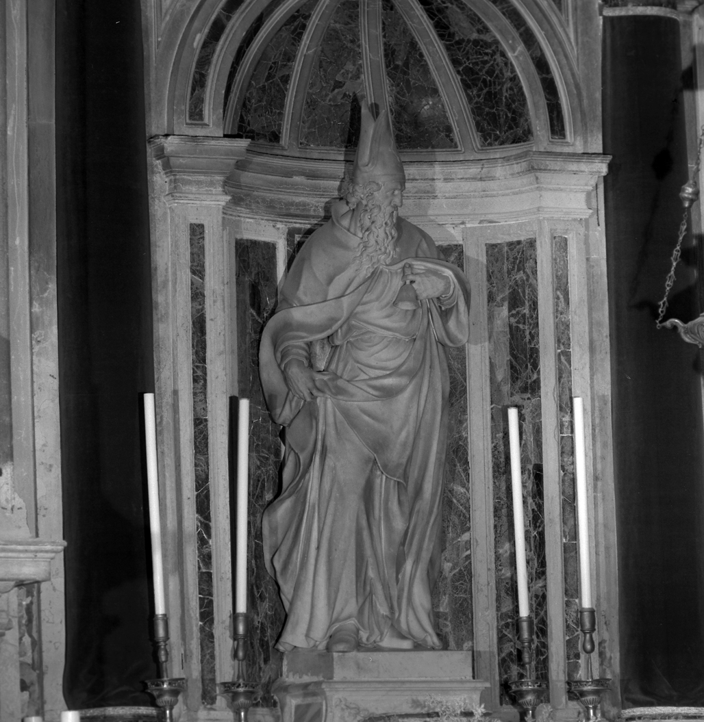 Sant'Antonio Abate (statua) di Susali Gaetano (sec. XVIII)