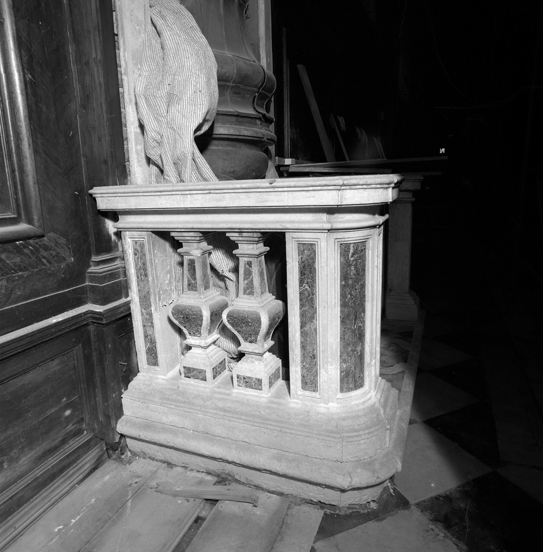 balaustrata - ambito veneto (secondo quarto sec. XVIII)