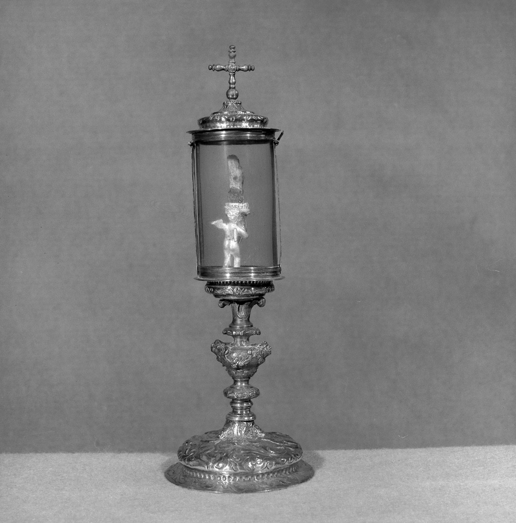 fiala di pellegrinaggio - ambito veneto (sec. XVIII)